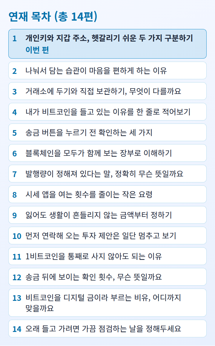 연재 목차