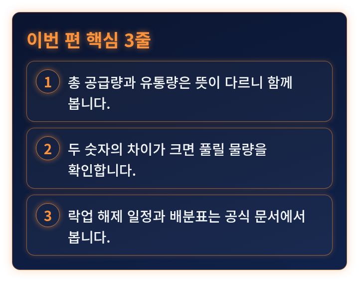 이번 편 핵심 3줄