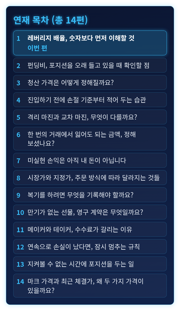 연재 목차