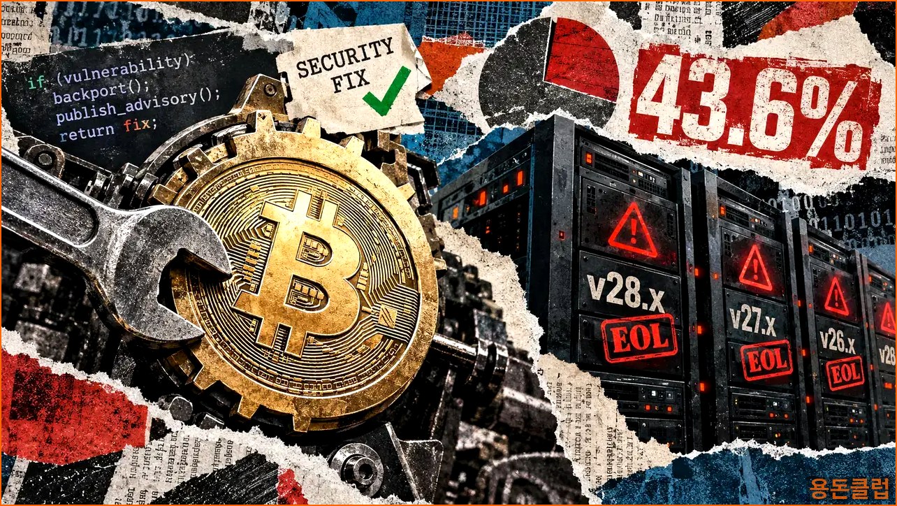 비트코인 BTC 뉴스 - 비트코인 코어, 취약점 패치 속도 높 | 용돈클럽