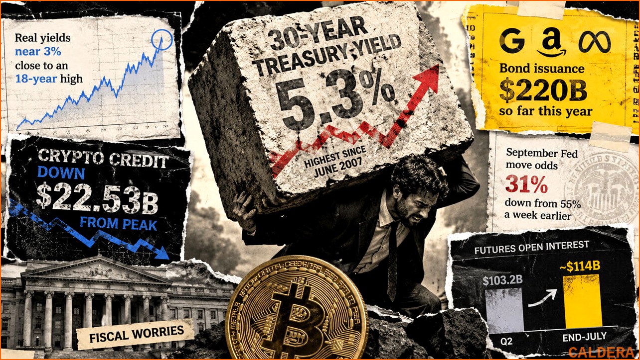 비트코인 BTC 뉴스 - 비트코인, 17년 만에 최고 금리 부 | 칼데라 크립토 커뮤니티
