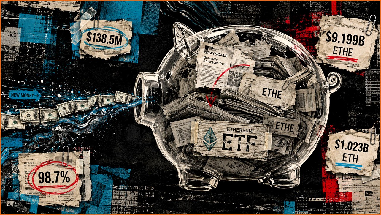이더리움 ETH 뉴스 - 이더리움 ETF, 103억 달러 '착 | 칼데라 크립토 커뮤니티