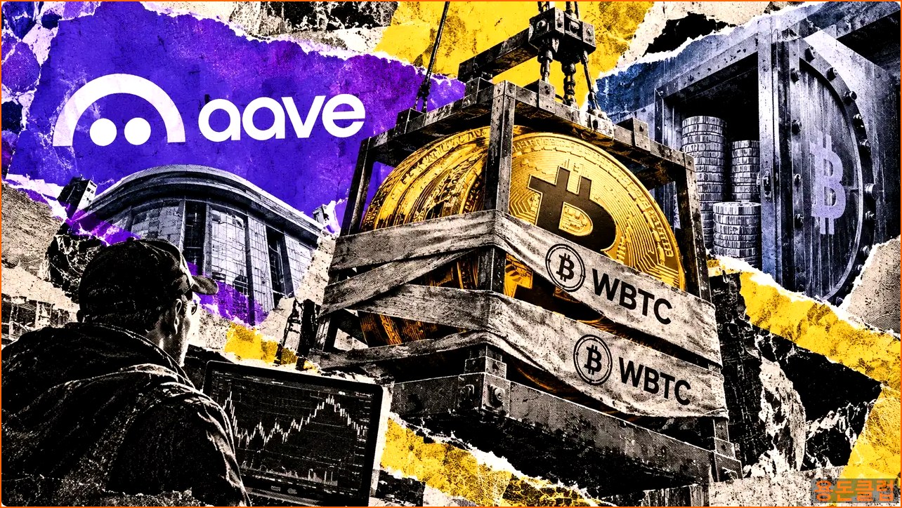 비트코인 BTC 뉴스 - Aave, 비트코인 담보 시장서 WB | 용돈클럽