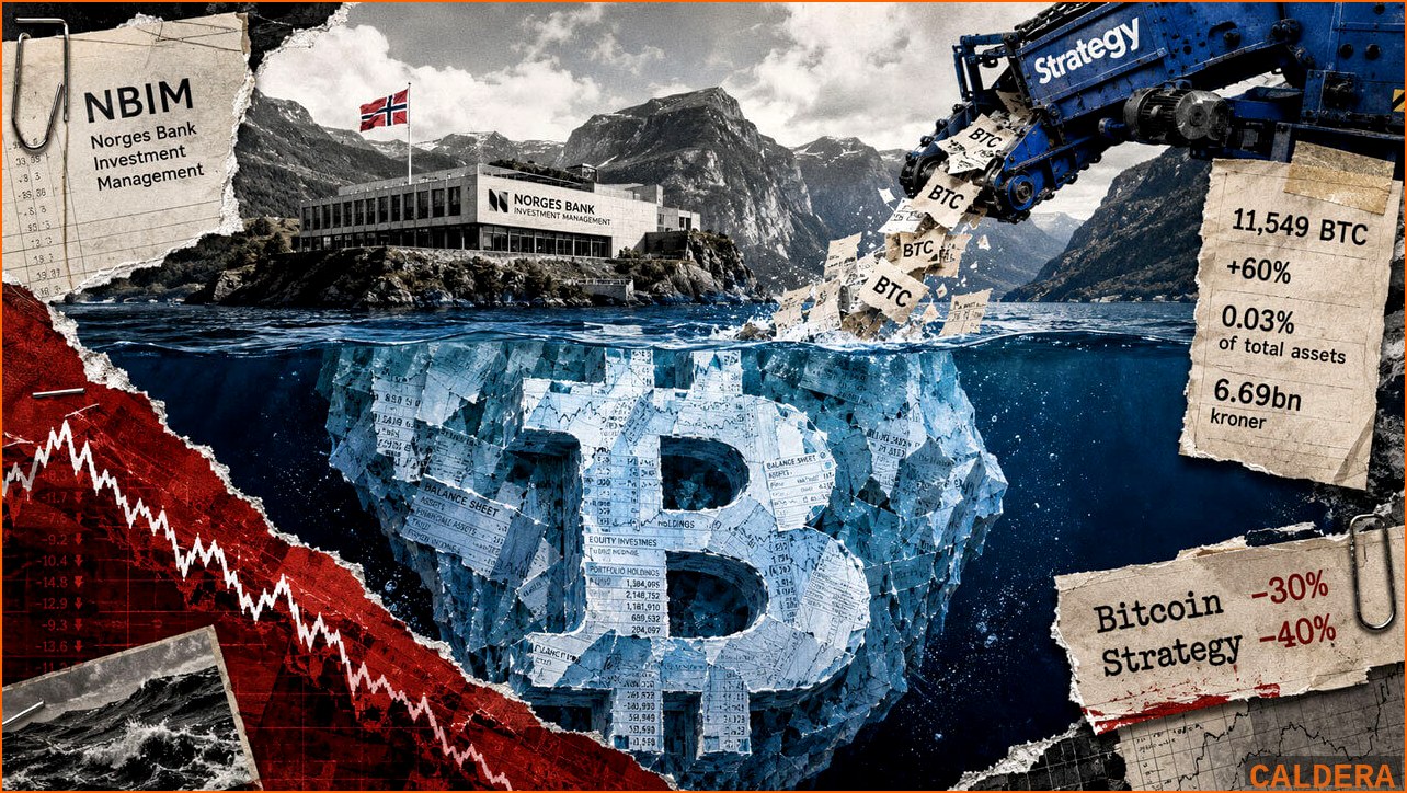 비트코인 BTC 뉴스 - 노르웨이 국부펀드, 비트코인 매수 없 | 칼데라 크립토 커뮤니티