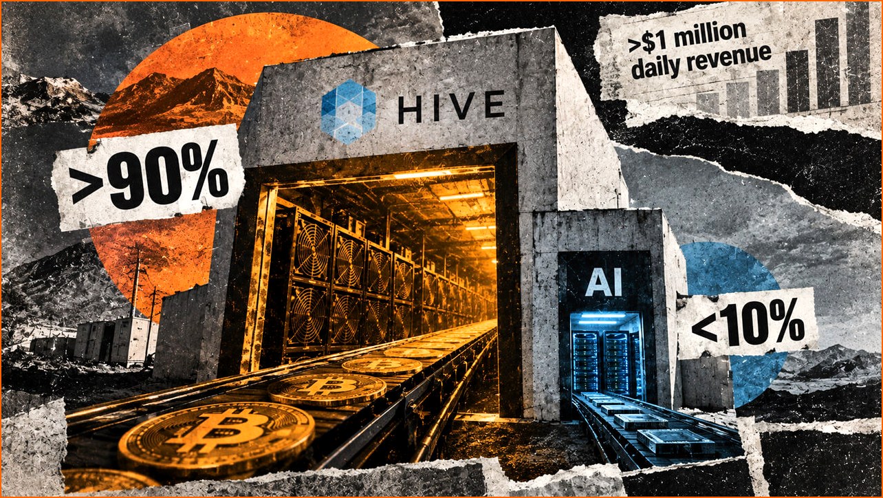 비트코인 BTC 뉴스 - 비트코인 채굴, HIVE 'AI 전환 | 칼데라 크립토 커뮤니티