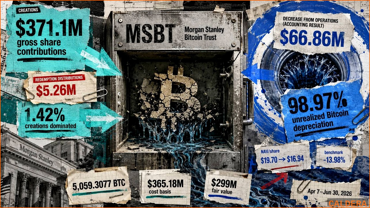 비트코인 BTC 뉴스 - 모건스탠리 비트코인 ETF, 3710 | 칼데라 크립토 커뮤니티