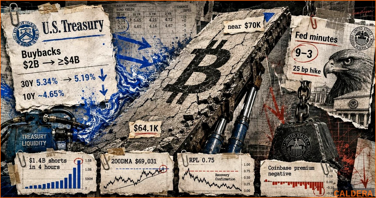 비트코인 BTC 뉴스 - 비트코인 7만 달러 돌파, 금리 향방 | 칼데라 크립토 커뮤니티