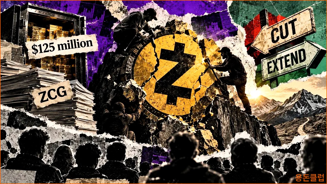 기타코인 OTHER 뉴스 - Zcash, 1250억 달러 기금 갈 | 용돈클럽