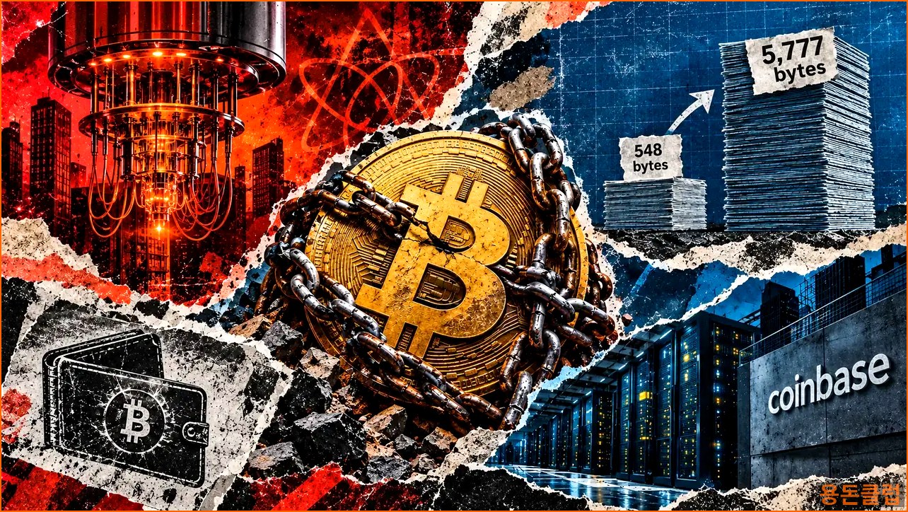 비트코인 BTC 뉴스 - 양자컴퓨터 시대 대비 비트코인, 데이 | 용돈클럽