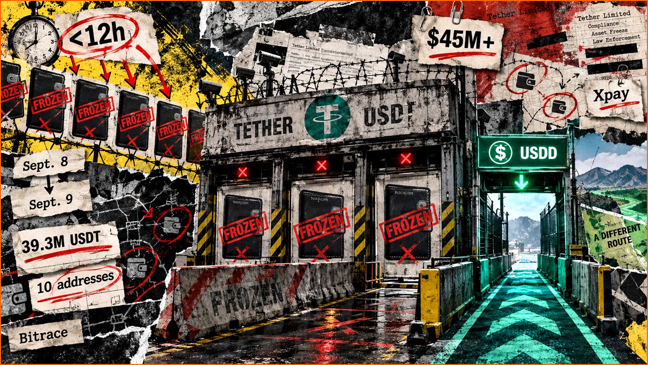 규제정책 POLICY 뉴스 - 테더, 4500만 달러 동결…동남아 | 칼데라 크립토 커뮤니티