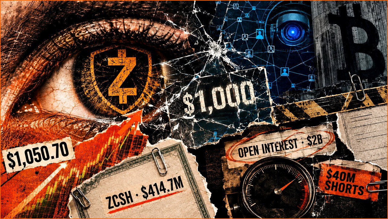 기타코인 OTHER 뉴스 - Zcash, 1000달러 돌파! 그레 | 칼데라 크립토 커뮤니티