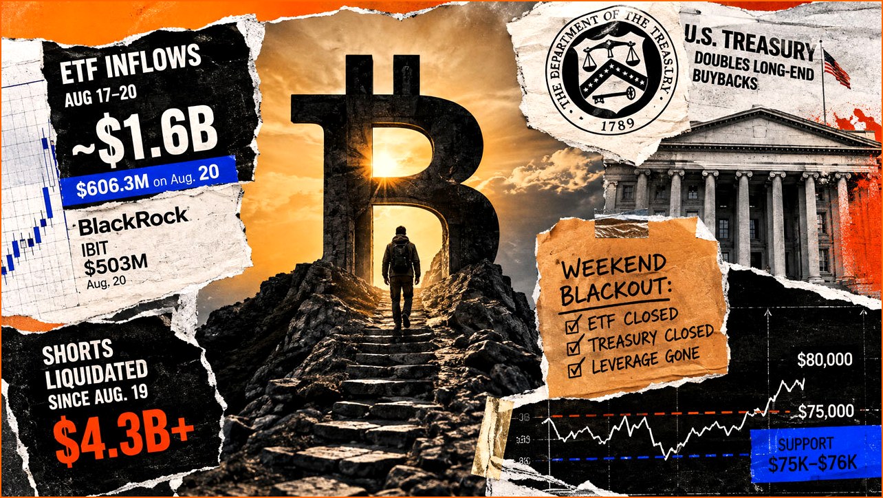 비트코인 BTC 뉴스 - 비트코인, 8만 달러 눈앞…주말 변곡 | 칼데라 크립토 커뮤니티