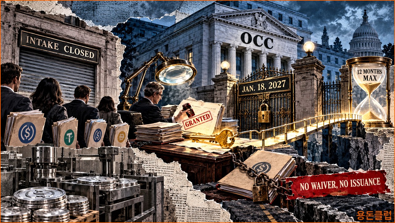 규제정책 POLICY 뉴스 - 美 OCC, 스테이블코인 발행사 20 | 용돈클럽
