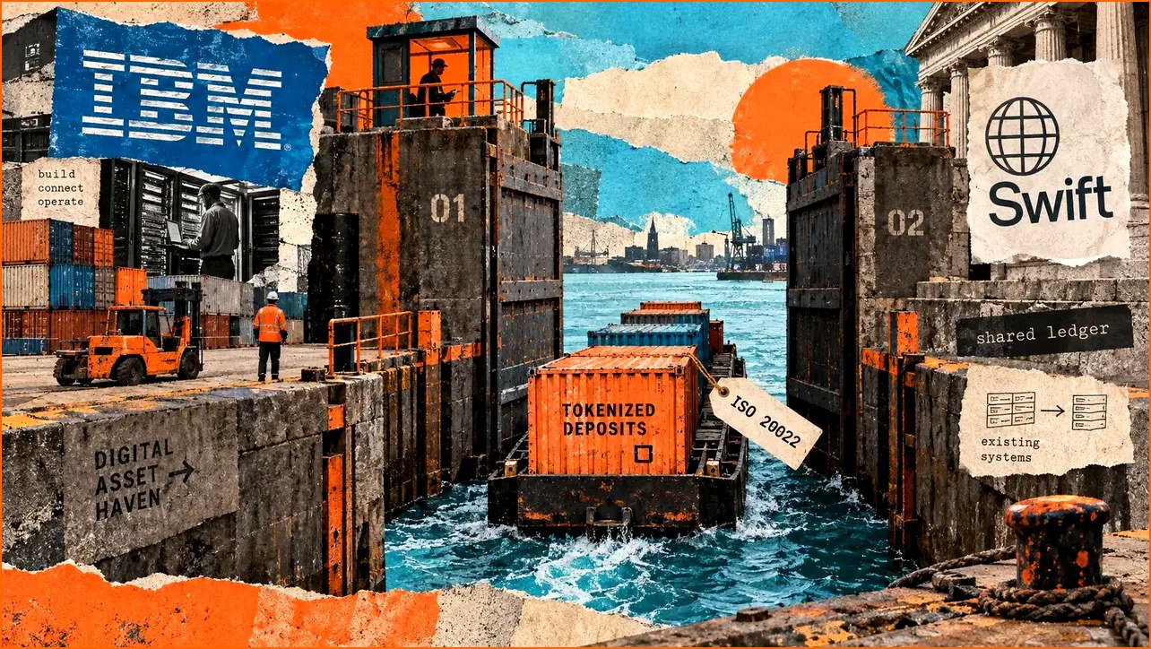 규제정책 POLICY 뉴스 - IBM, 17개 은행 SWIFT 원장 | 칼데라 크립토 커뮤니티