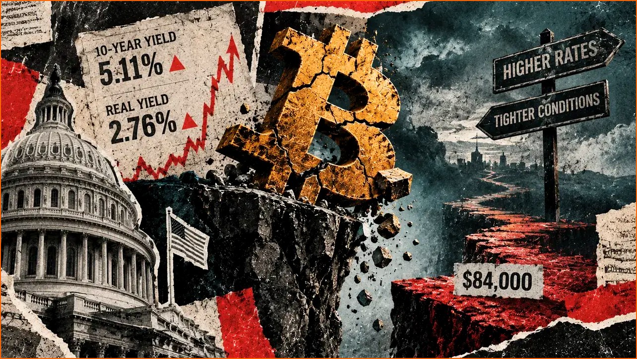 비트코인 BTC 뉴스 - 美 국채 금리 급등에 비트코인 8만4 | 칼데라 크립토 커뮤니티