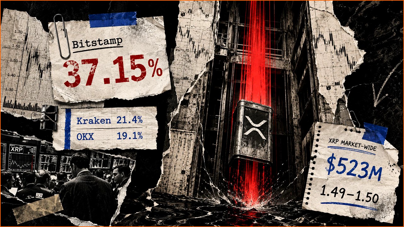 알트코인 ALT 뉴스 - 비트스탬프 단독 'XRP 37% 폭락 | 칼데라 크립토 커뮤니티