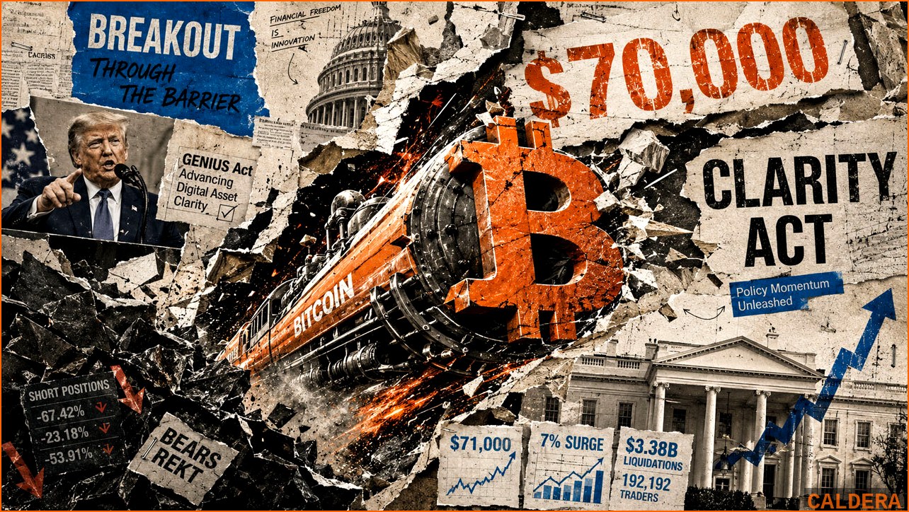 비트코인 BTC 뉴스 - 비트코인, 7만2천 달러 돌파... | 칼데라 크립토 커뮤니티