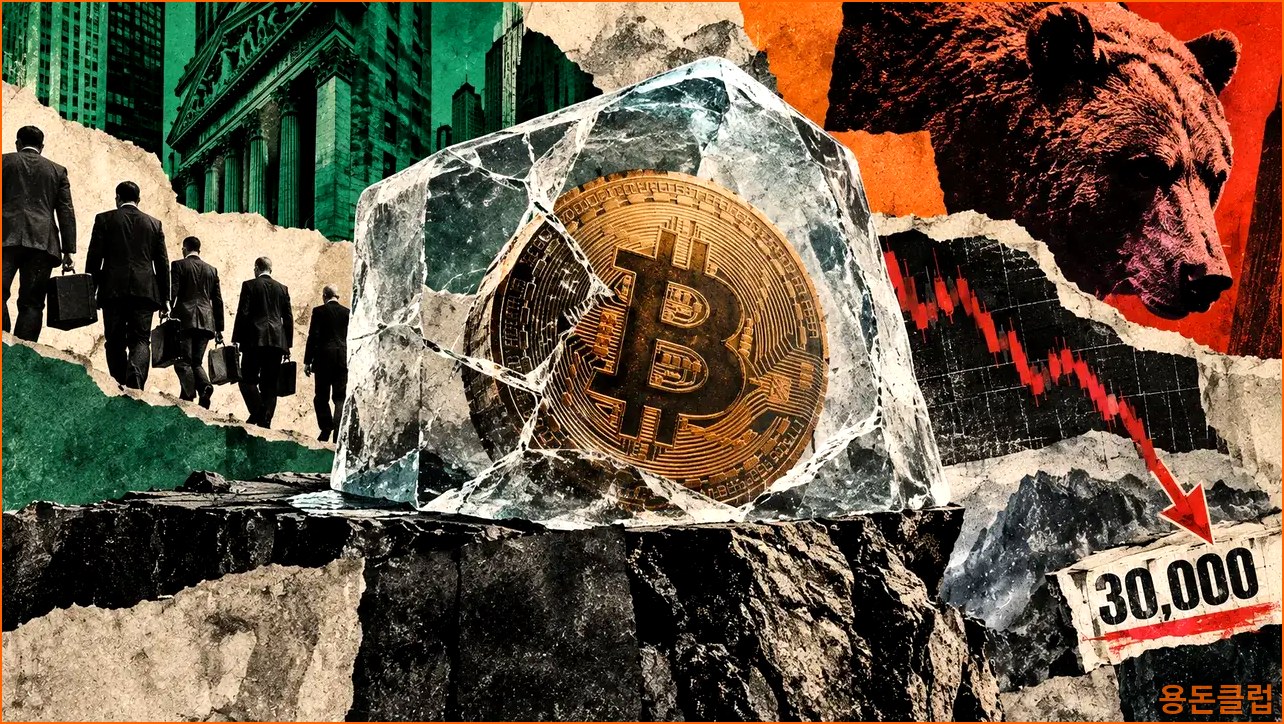 비트코인 BTC 뉴스 - 비트코인, ETF·기관 이탈해도 3만 | 칼데라 크립토 커뮤니티