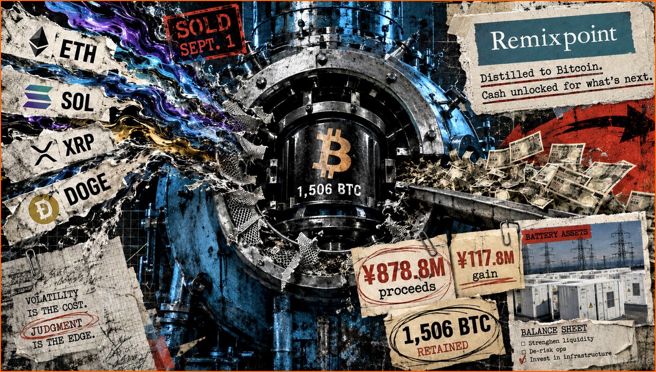 비트코인 BTC 뉴스 - 日 기업, 알트코인 매도 후 비트코인 | 칼데라 크립토 커뮤니티