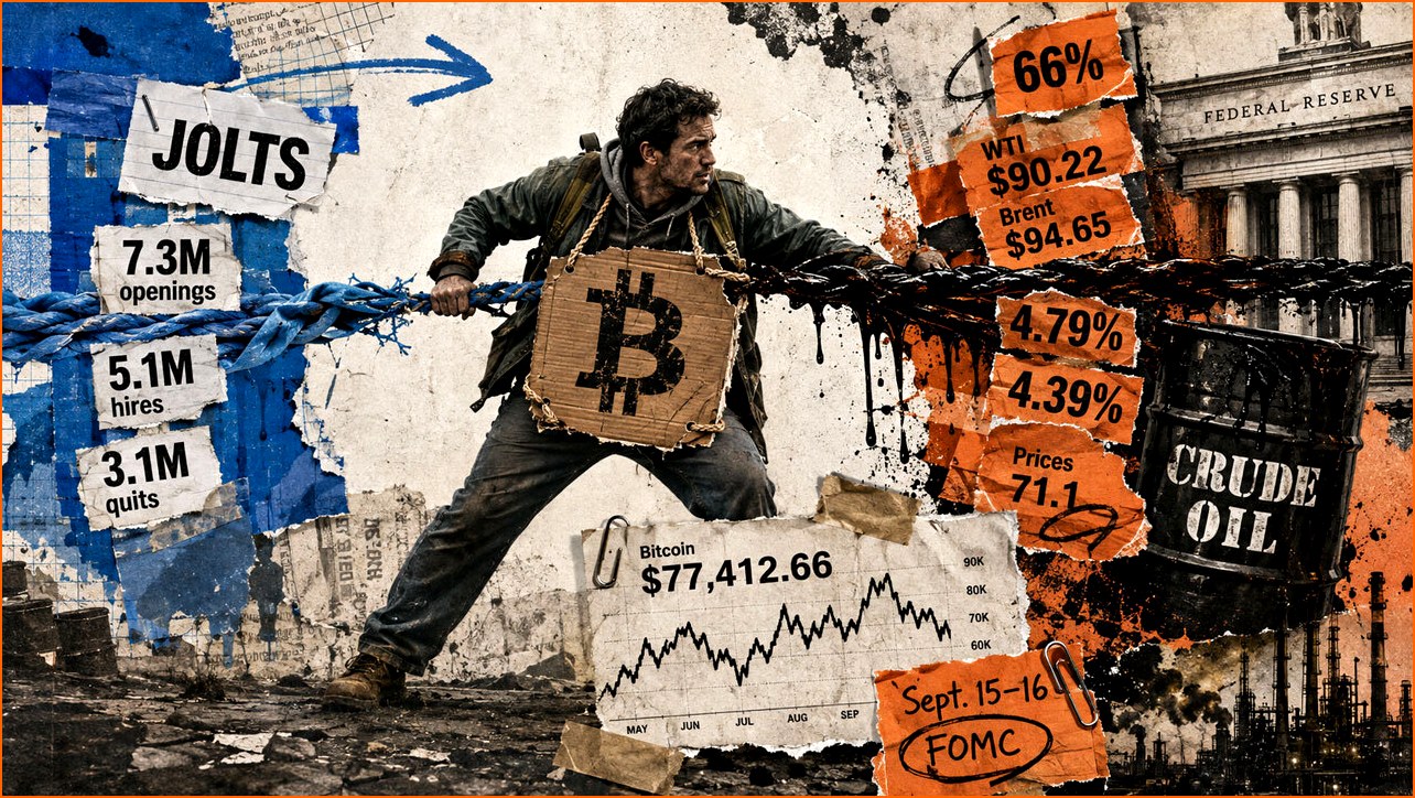 비트코인 BTC 뉴스 - 비트코인, 7만 7천 달러 저항선 돌 | 칼데라 크립토 커뮤니티