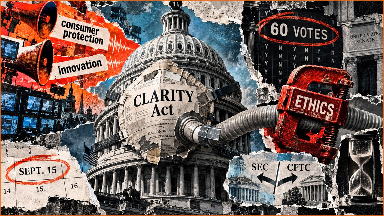 규제정책 POLICY 뉴스 - 암호화폐 업계, CLARITY 법안 | 칼데라 크립토 커뮤니티