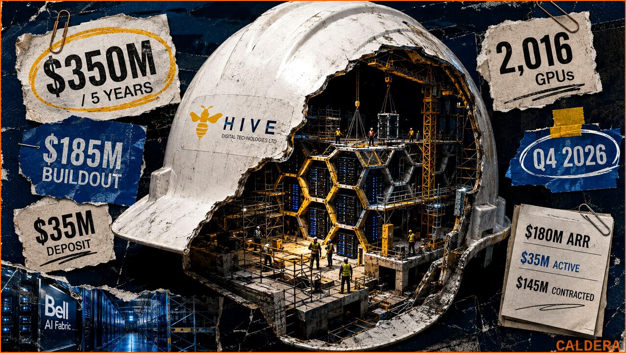 기타코인 OTHER 뉴스 - HIVE, 3500억 AI 계약 체결 | 칼데라 크립토 커뮤니티
