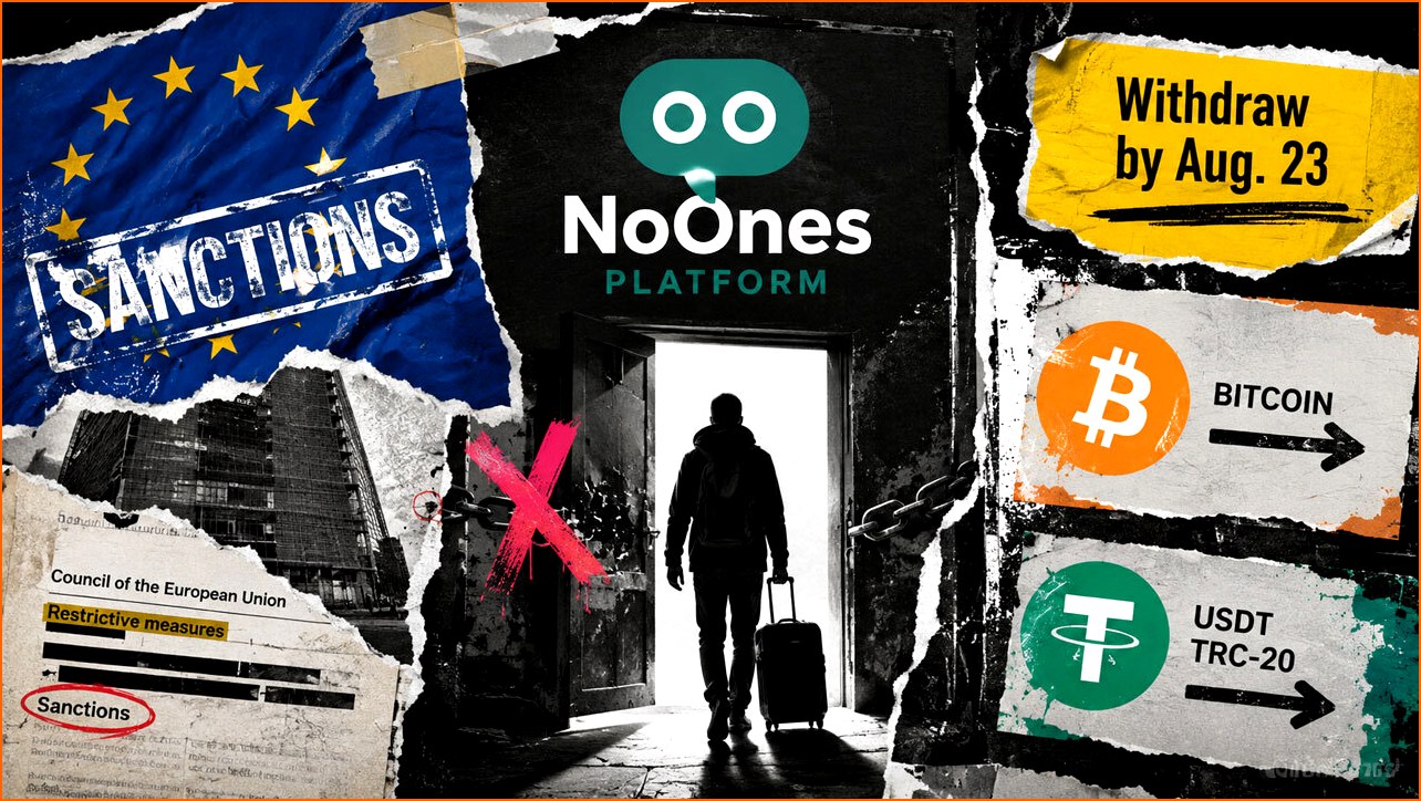 규제정책 POLICY 뉴스 - EU 제재에 암호화폐 플랫폼 'NoO | 칼데라 크립토 커뮤니티