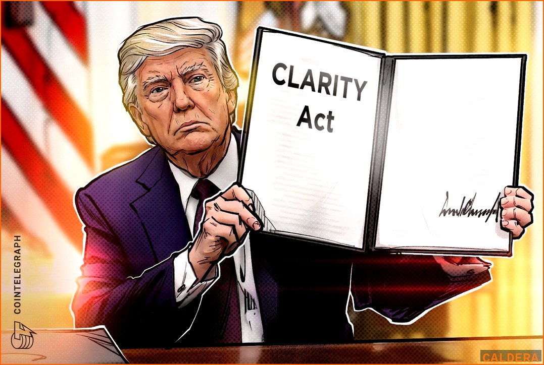 규제정책 POLICY 뉴스 - 트럼프, 'CLARITY 법안' 통과 | 칼데라 크립토 커뮤니티
