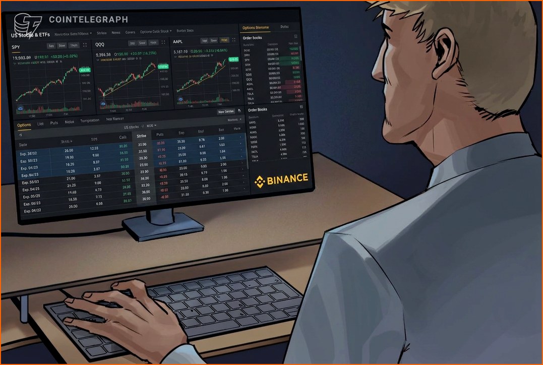 나스닥 FUTURES-NASDAQ 뉴스 - 바이낸스, 토큰화 주식·ETF 옵션 | 칼데라 크립토 커뮤니티