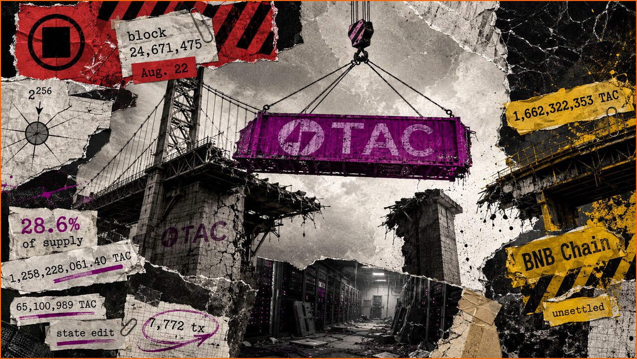 기타코인 OTHER 뉴스 - TAC 블록체인, 10일 이상 먹통… | 칼데라 크립토 커뮤니티